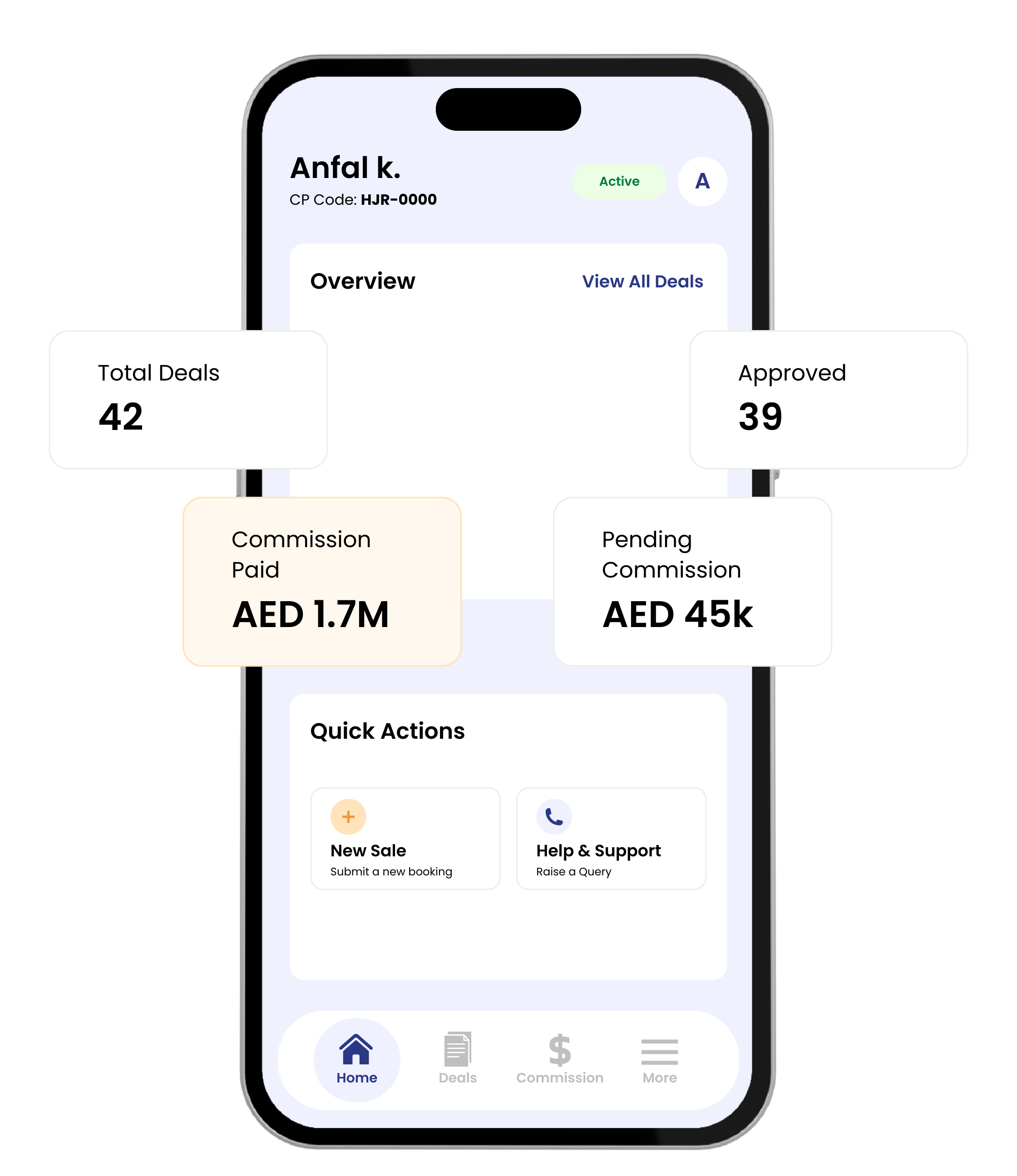 HJR Partner Connect App Screenshot